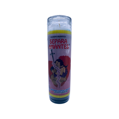 Break Up Lovers Prepared Candle/ Separa Amantes Veladora
