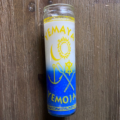 Yemaya Two Color 7 Day Candle