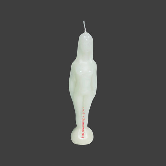 Female White Figure Candle