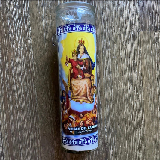 Virgen Del Carmen 7 Day Candle
