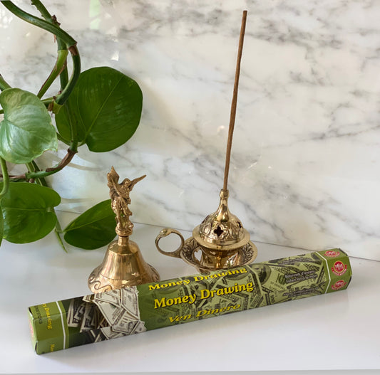 Money Drawing Incense Sticks/ Ven Dinero Palo De Incienso