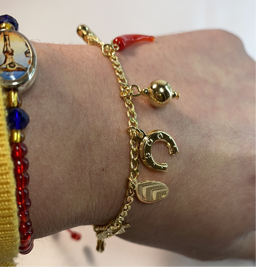Good Luck Multi-Charm Bracelet