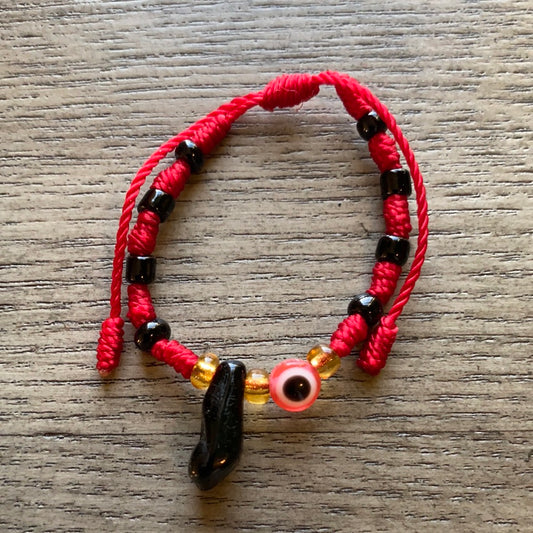 Baby Azabache Bracelet With Evil Eye