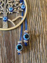 Load image into Gallery viewer, Tree of Life Evil Eye Keychain
