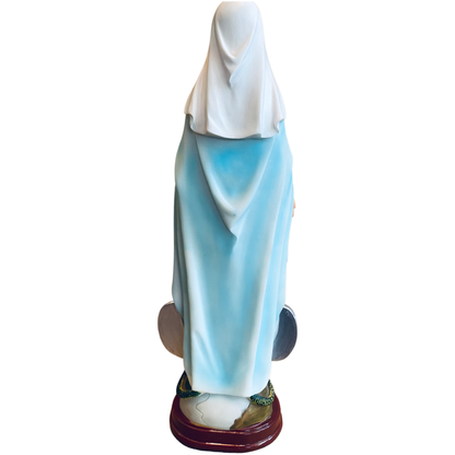 Our Lady of Miracles 12” Statue/ La Milagrosa 12” Statue