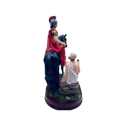 San Martín Caballero 8” Statue