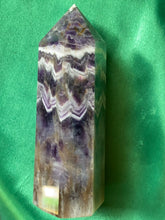 Load image into Gallery viewer, Chevron Amethyst Point Tower
