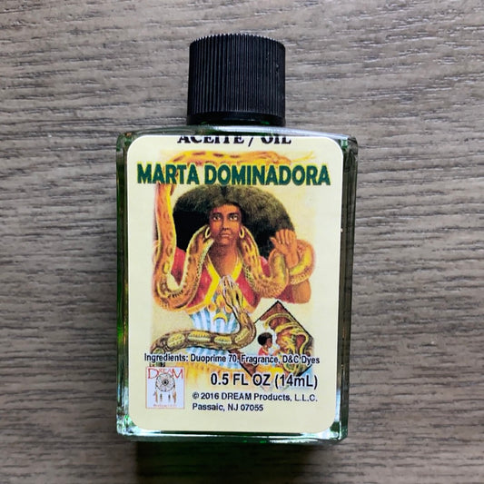Saint Martha The Dominator Oil/ Santa Martha La Dominadora Aceite 1 OZ.