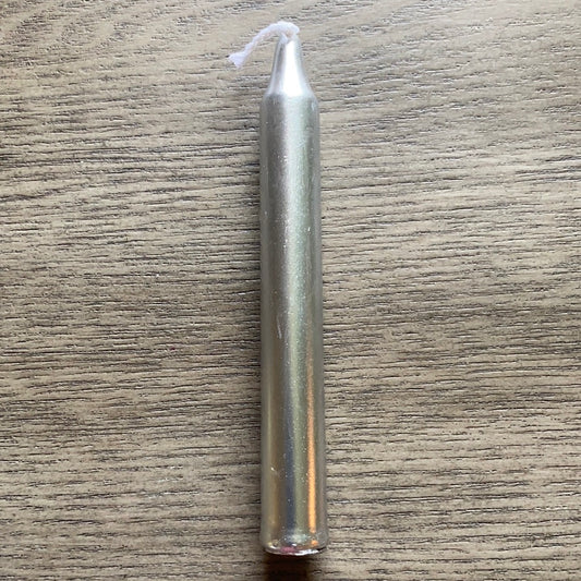 Mini Ritual Silver Candle