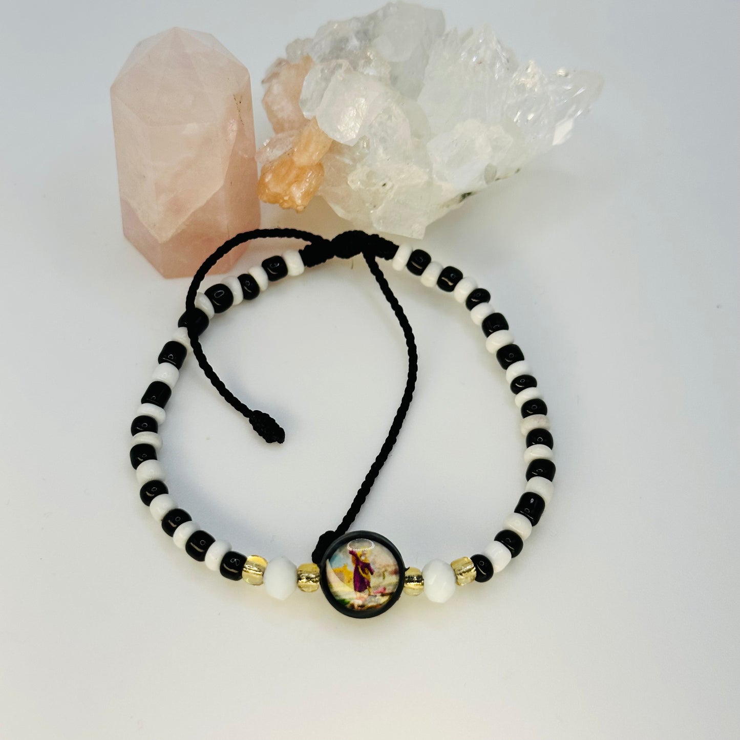 San Elias Black And White Bracelet