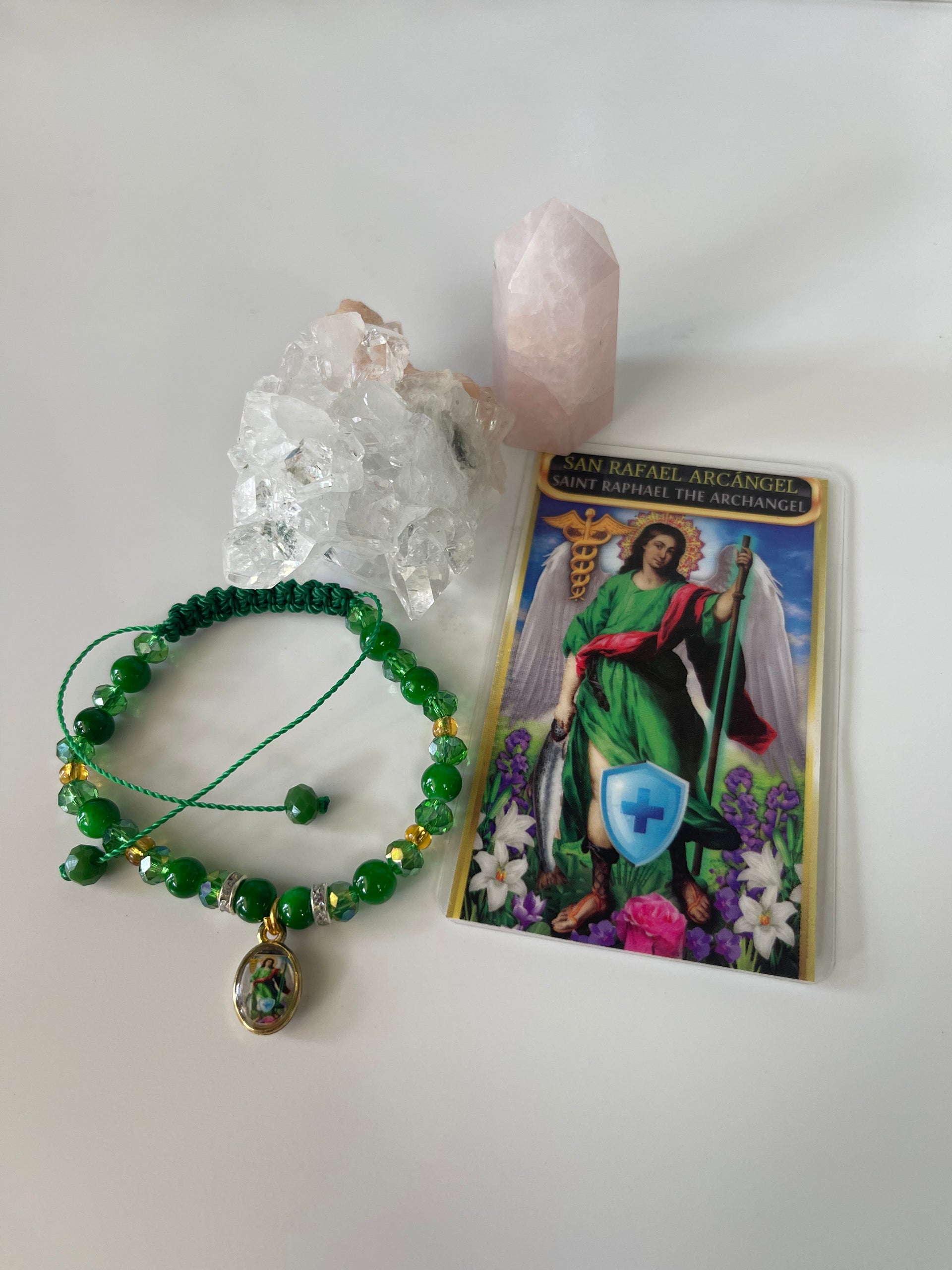 Saint Raphael The Archangel Bracelet/San Rafael Arcangel Pulsera