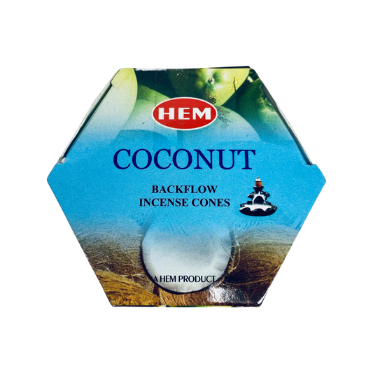 Coconut Backflow Incense Cones