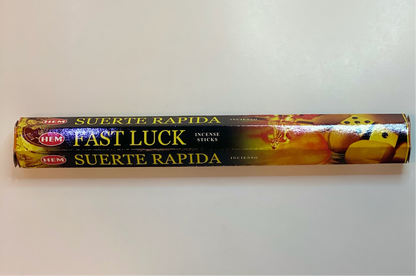 Fast Luck Incense Sticks/ Suerte Rapida Incienso