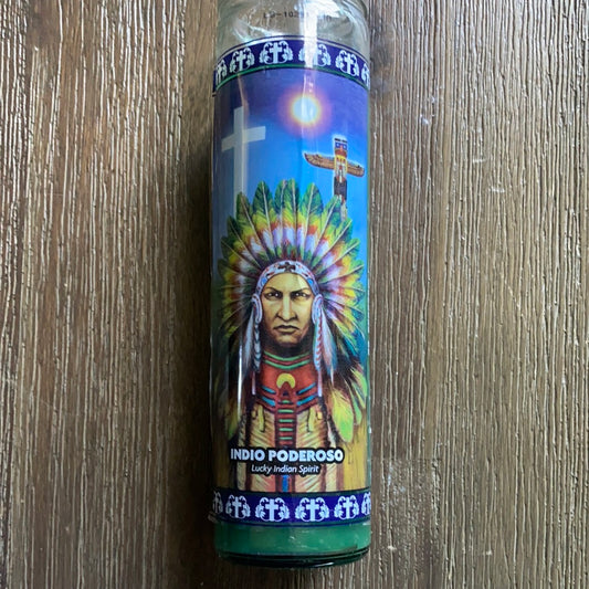 Indio Poderoso 7 Day Candle
