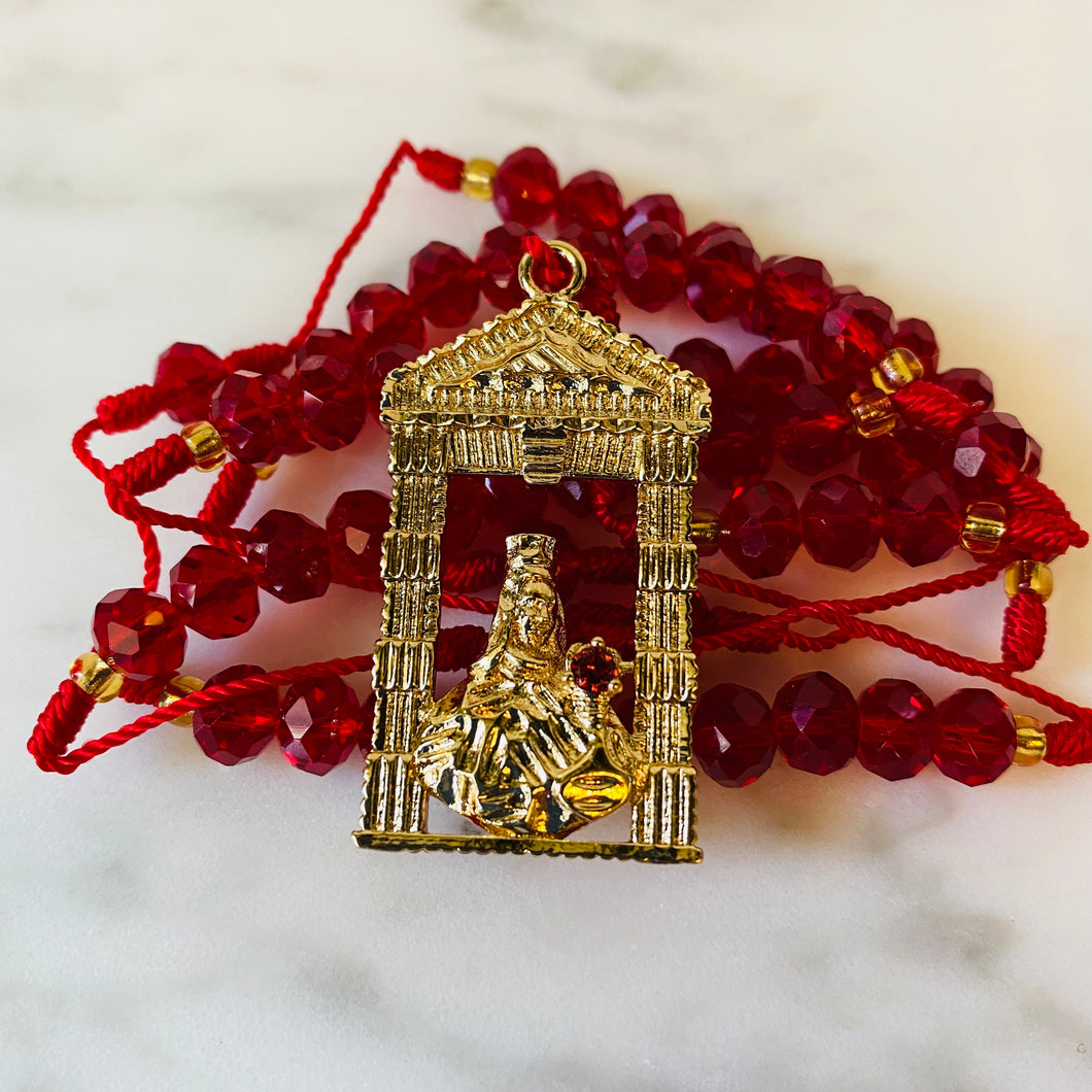 Saint Barbara Rosary and Bracelet Set