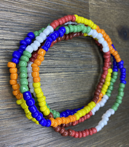 7 African Powers Spiritual Beads Set