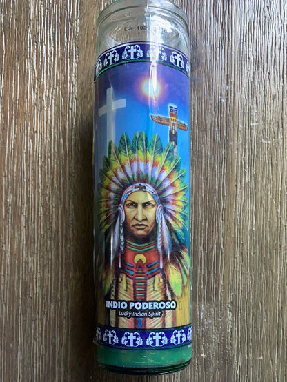 Indio Poderoso 7 Day Candle