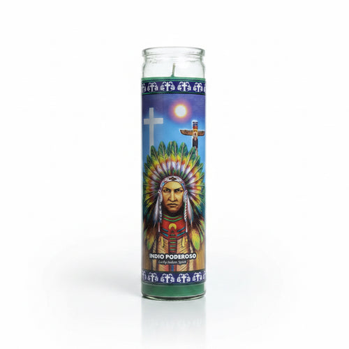 Vela de 7 días Indio Poderoso