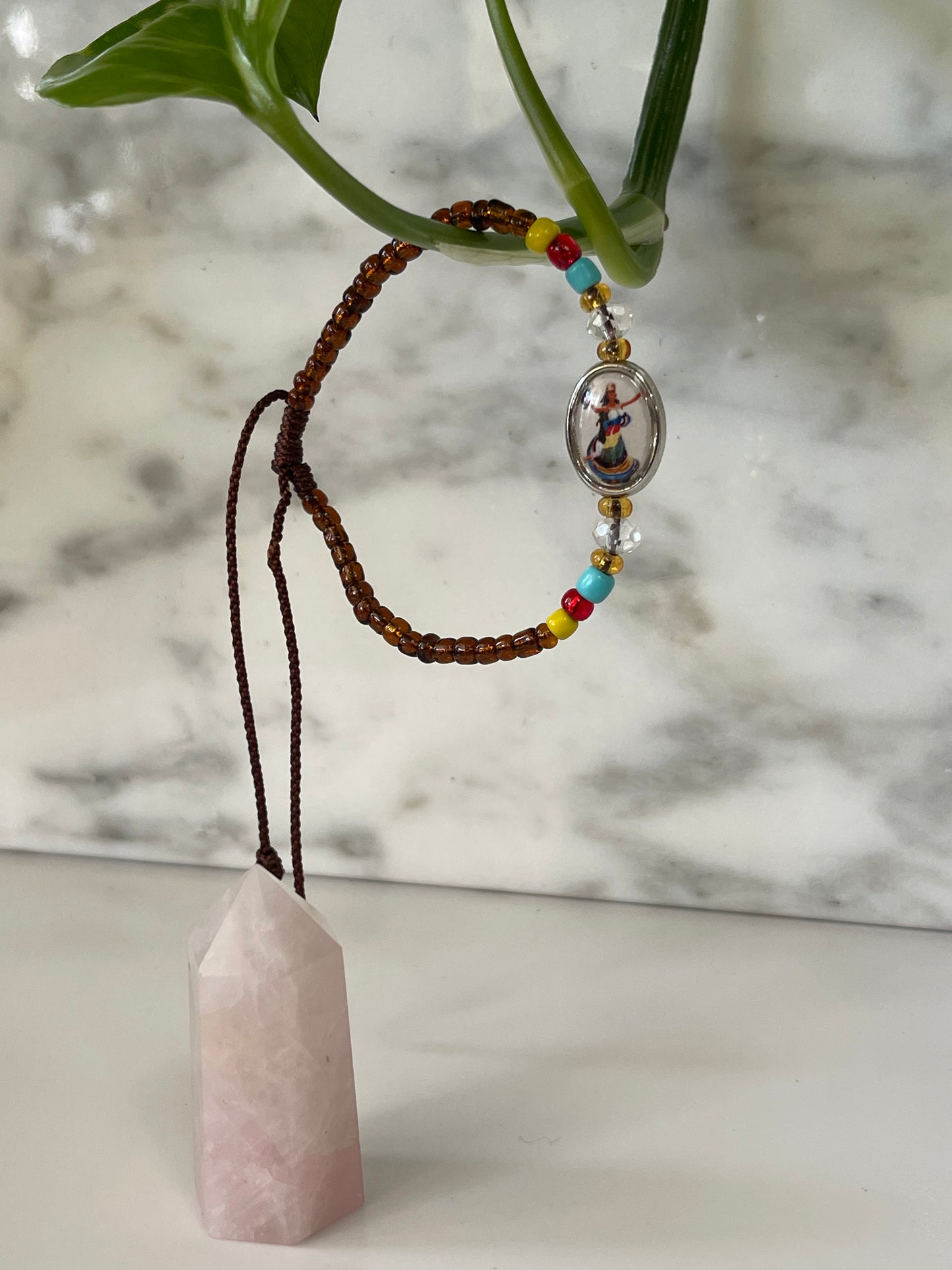Oya Beaded Brown Bracelet