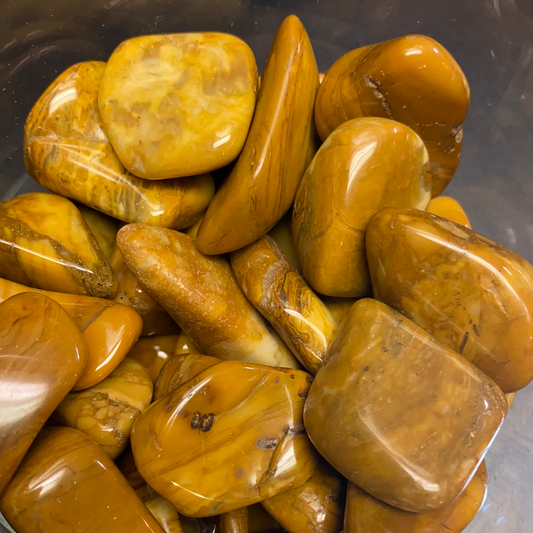 Yellow Jasper Tumbled