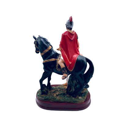San Martín Caballero 8” Statue