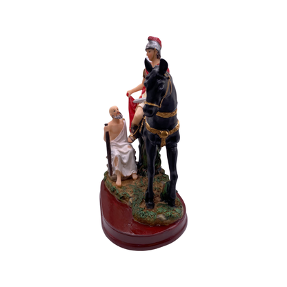 San Martín Caballero 8” Statue