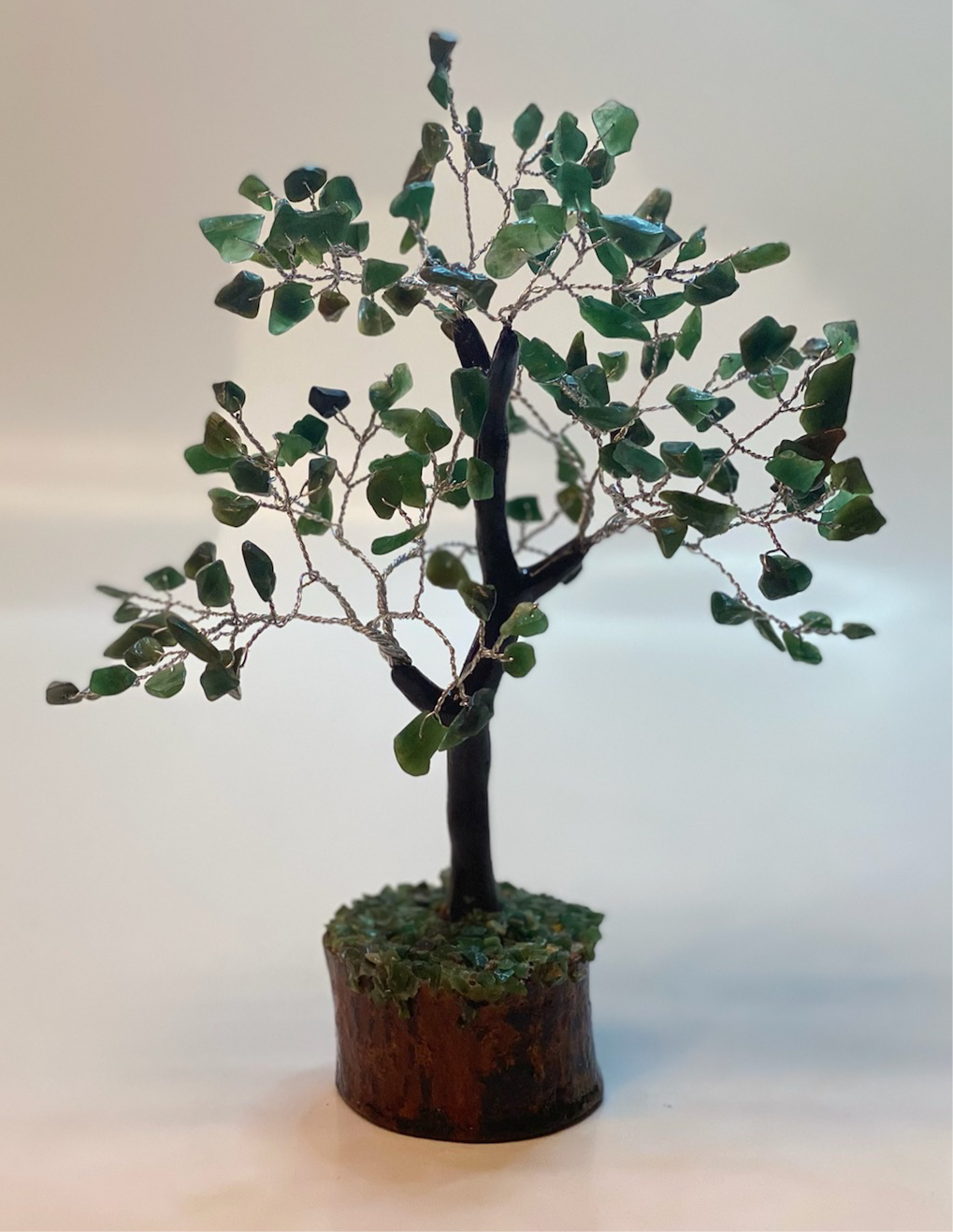 Green Aventurine Gemstone Tree 8”