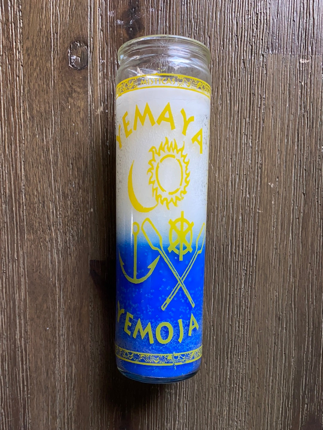 Yemaya Two Color 7 Day Candle