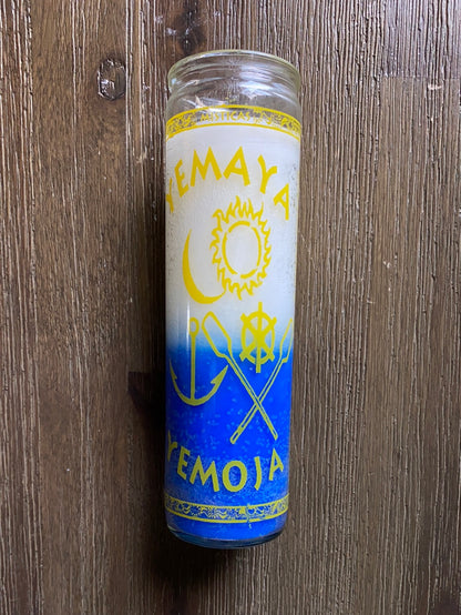 Yemaya Two Color 7 Day Candle