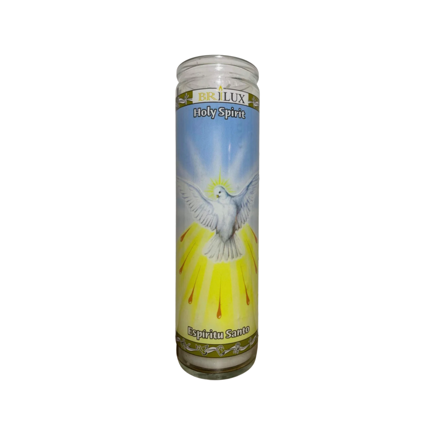 Holy Spirit 7 Day Candle/ Espíritu Santo Veladora