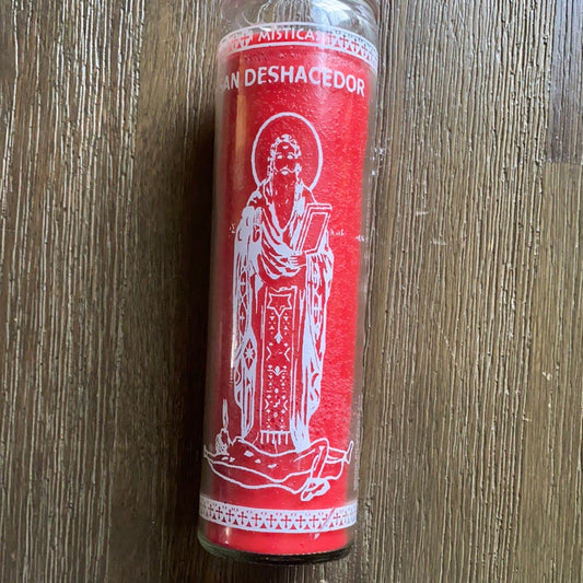 San Deshacedor 7 Day Red Candle