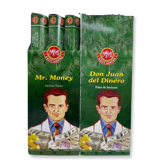 Mr. Money Incense Sticks/ Don Juan Del Dinero Palo De Incienso