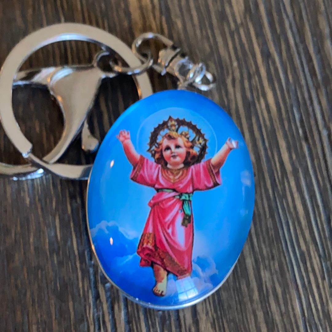 Divino Niño Jesus Keychain