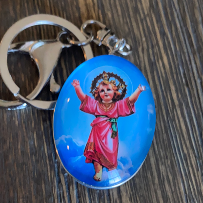 Divino Niño Jesus Keychain