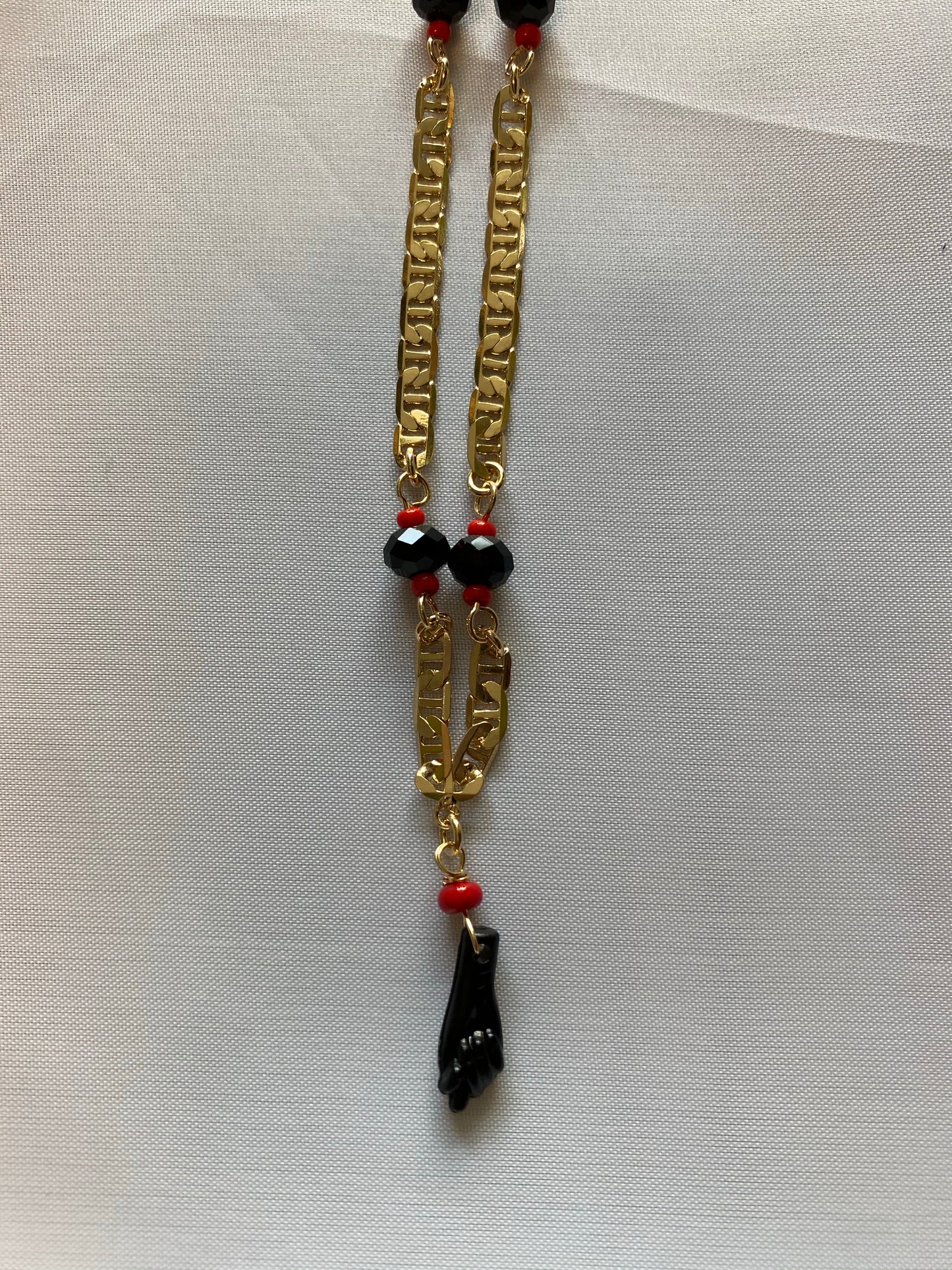 Premium Gold Plated Azabache Necklace