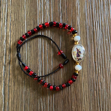 Load image into Gallery viewer, San Elias Black And Red Bracelet
