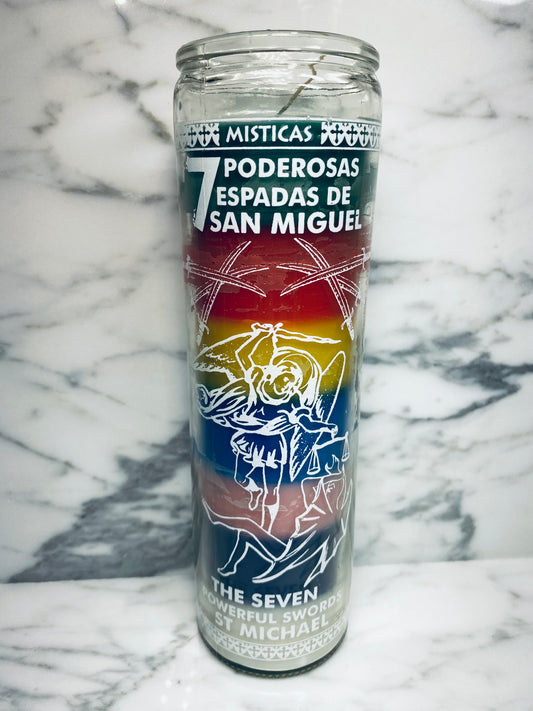 The 7 Powerful Swords St. Michael/ 7 Poderosas Espadas De San Miguel