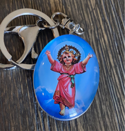 Divino Niño Jesus Keychain