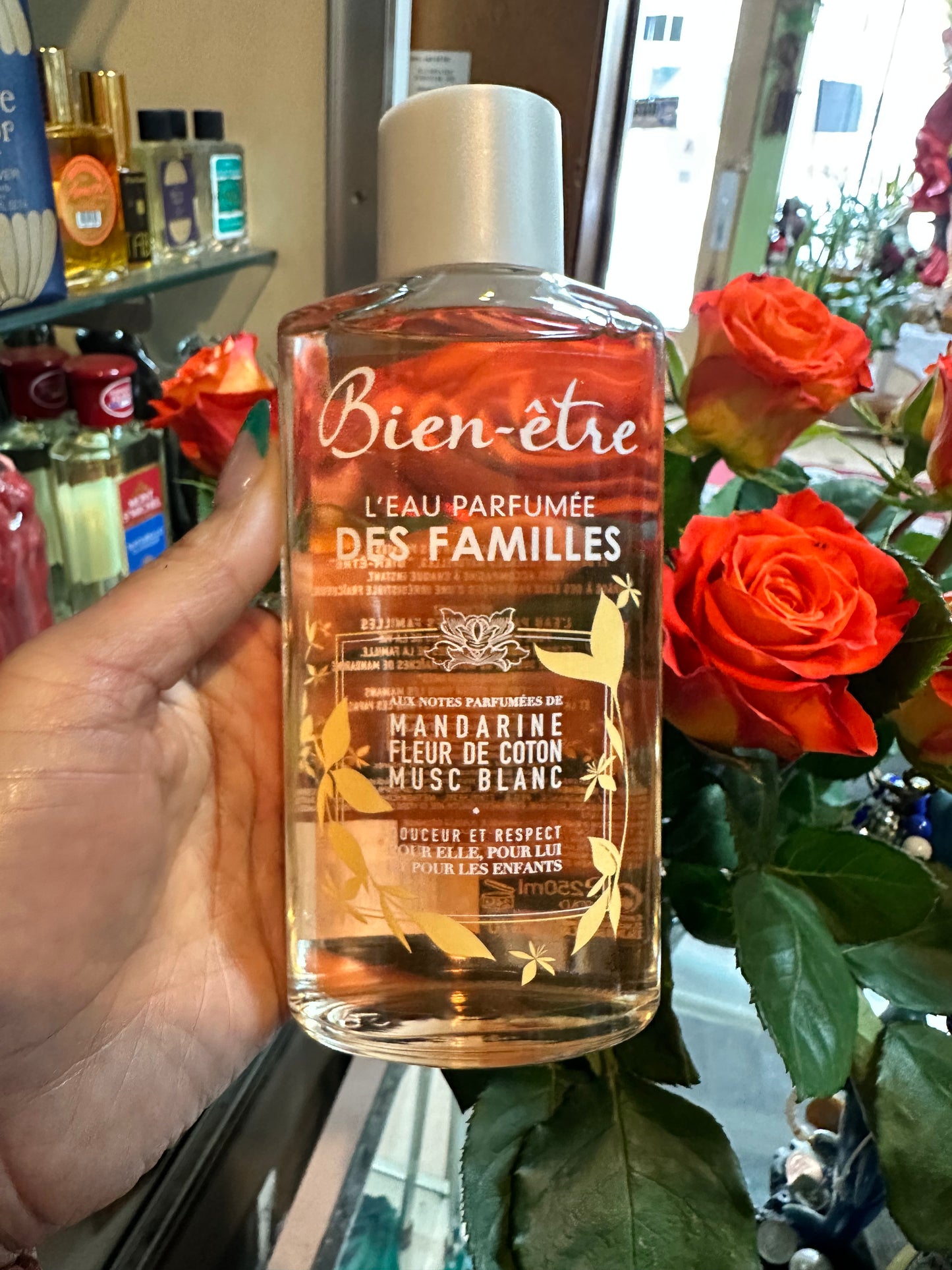 Bien-Être L'Eau Perfume Des Familles Mandarine 250 Ml